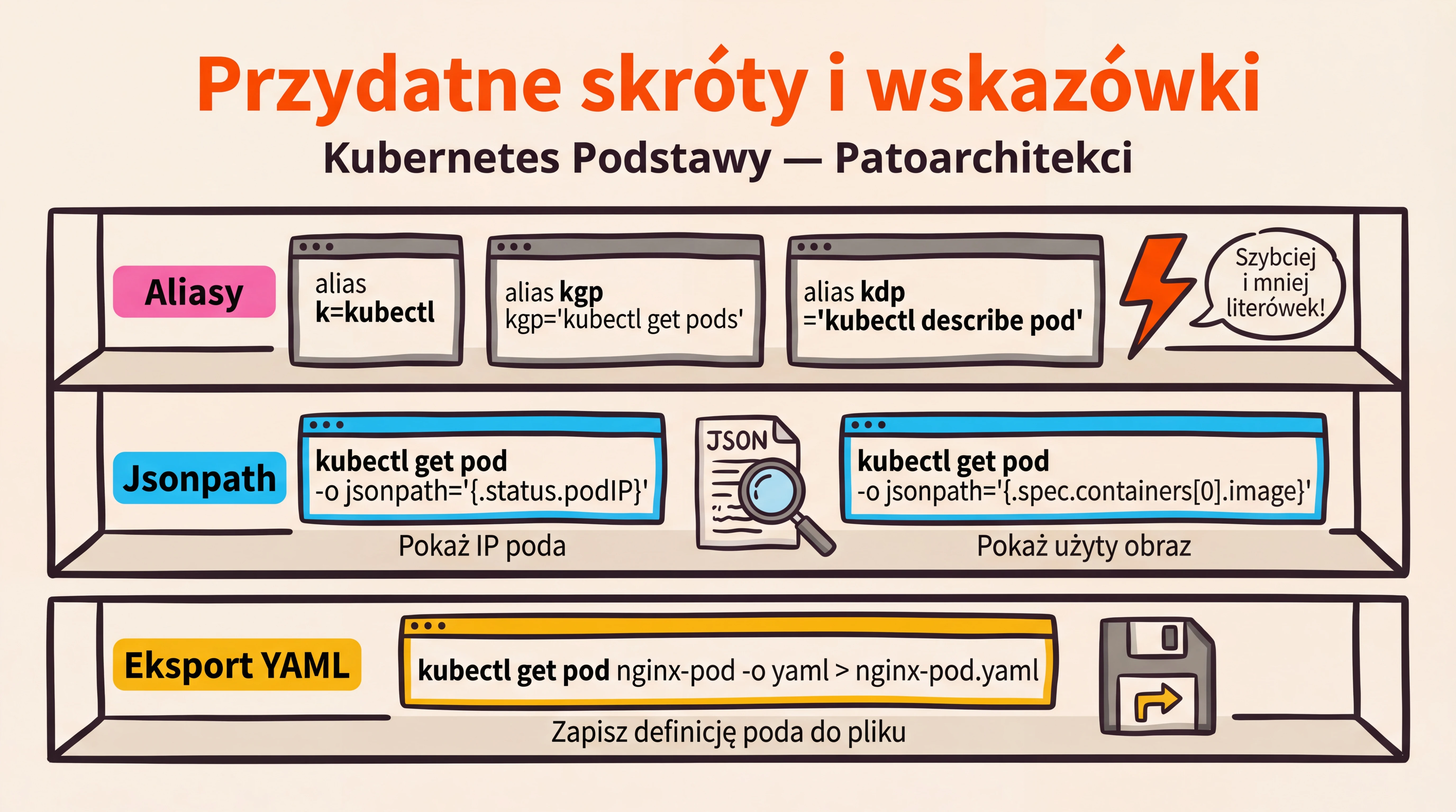 Przydatne skróty i wskazówki