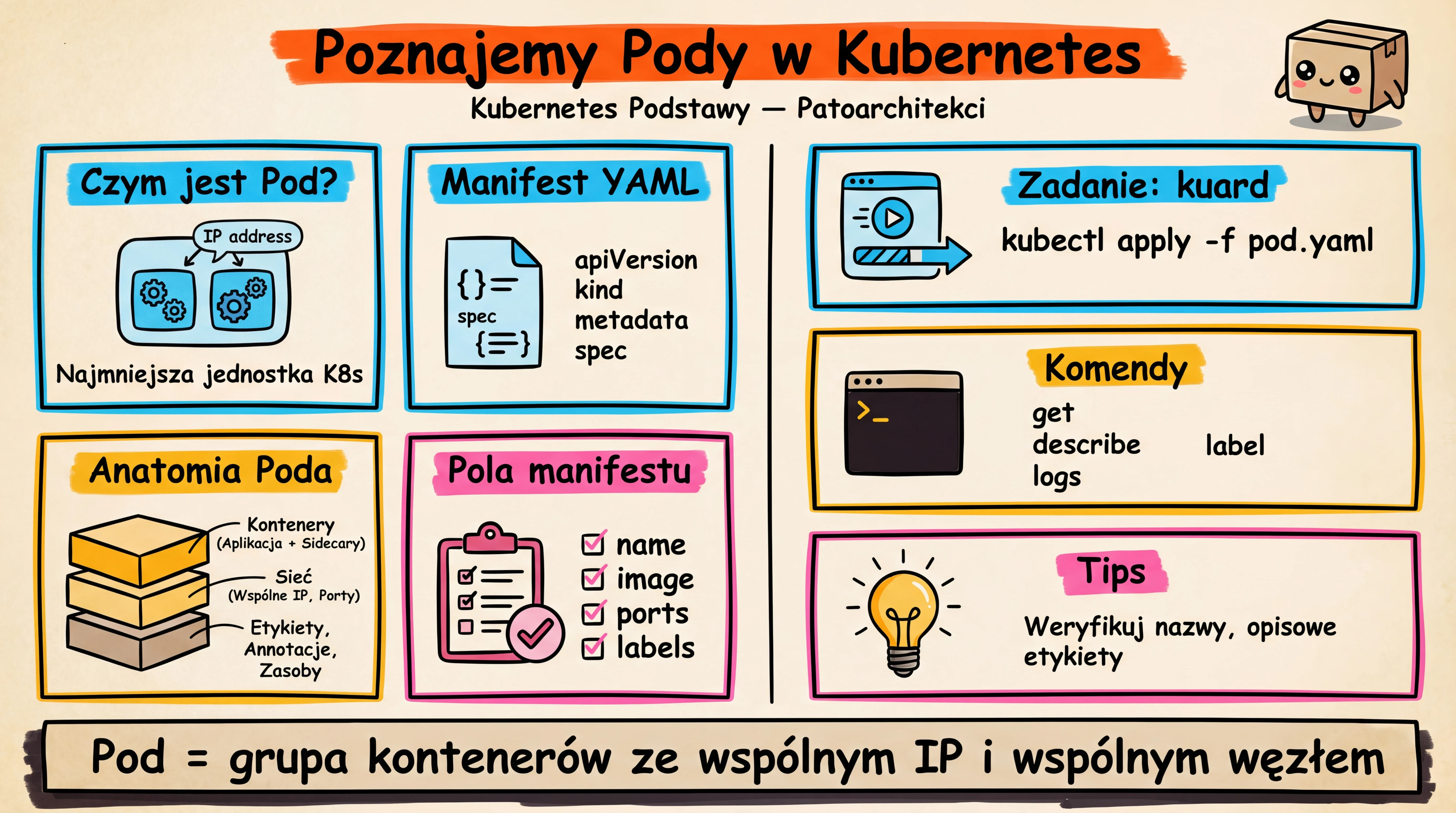 Poznajemy Pody w Kubernetes — Przegląd