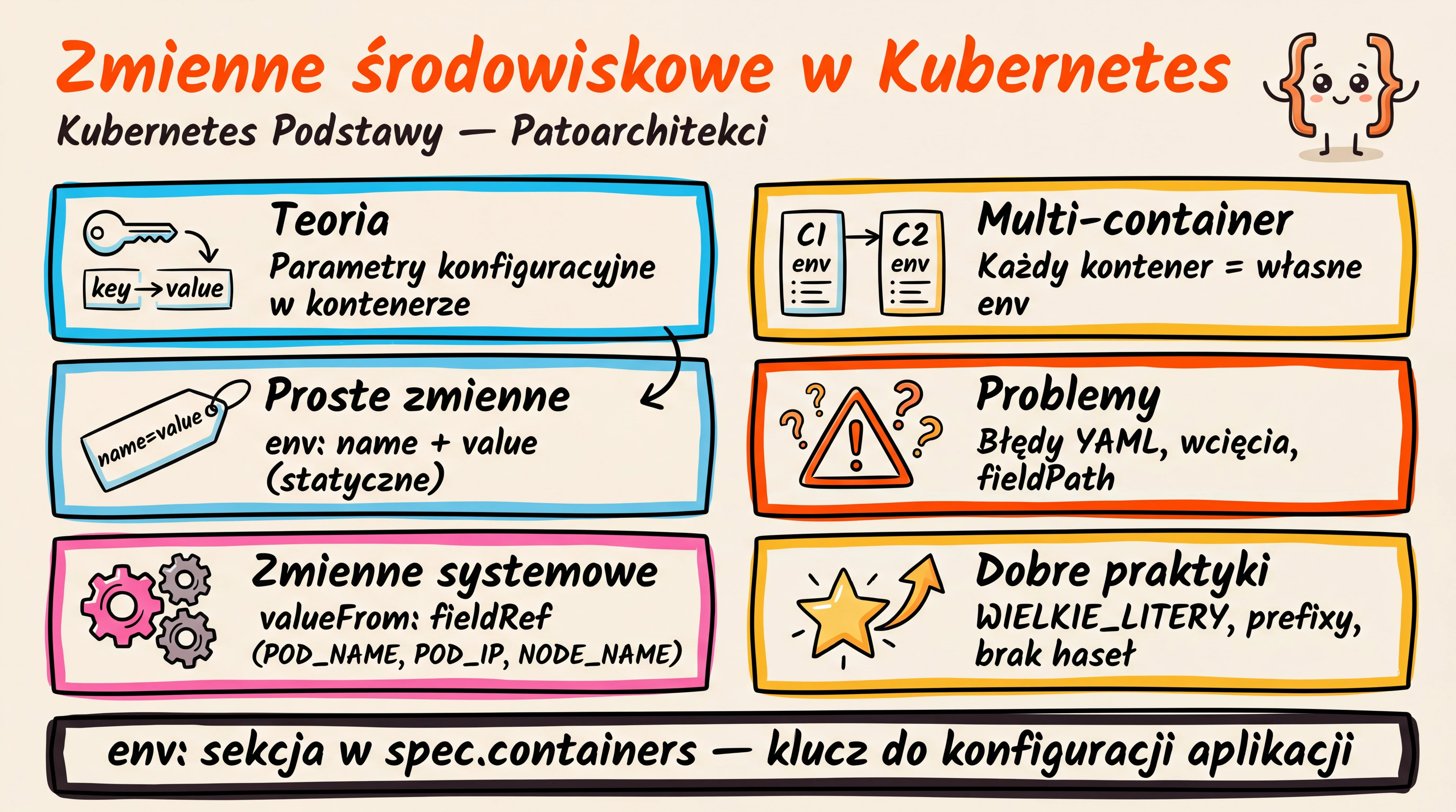 Zmienne środowiskowe — Przegląd