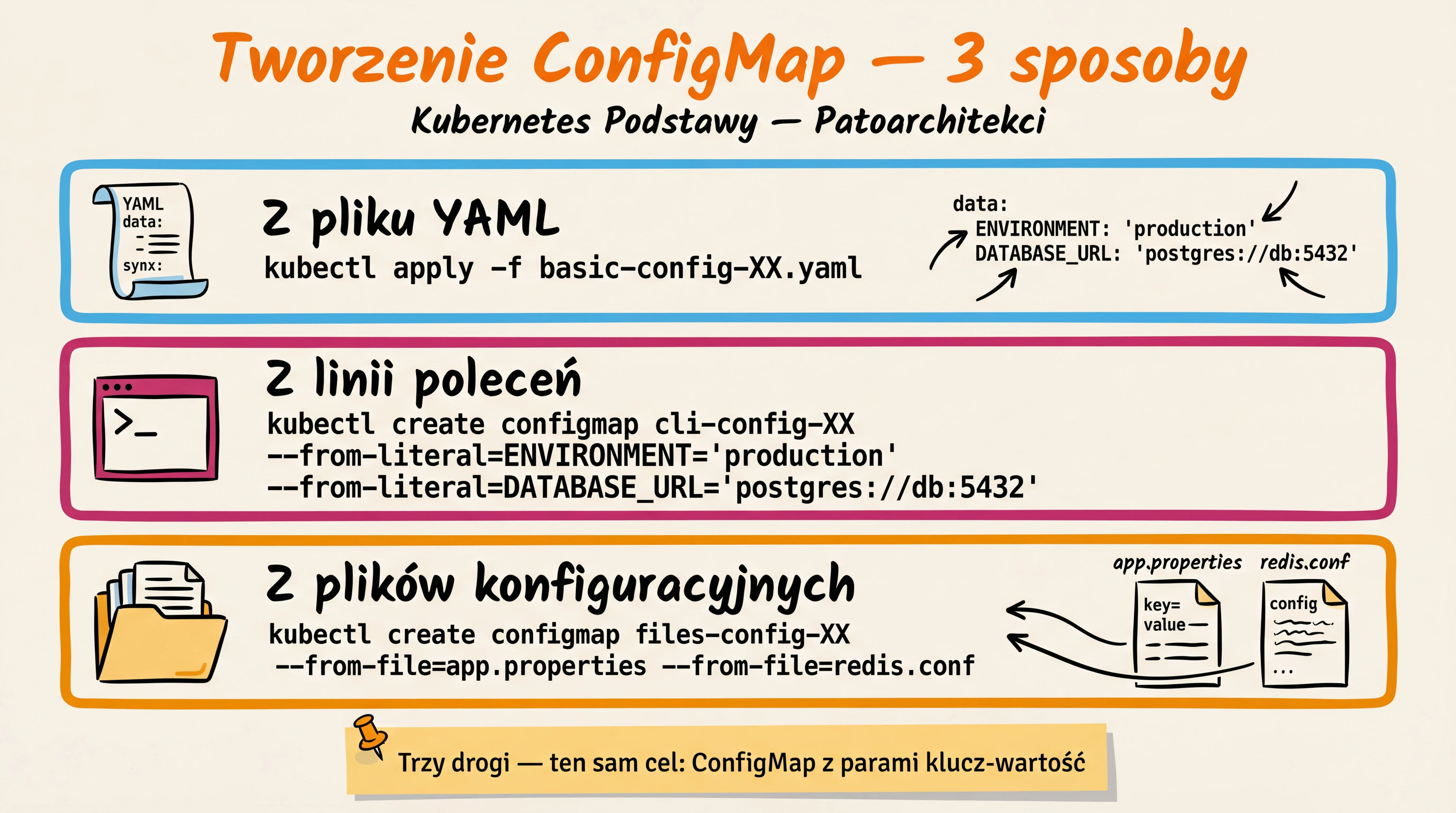 Zadanie 1 — Tworzenie ConfigMap