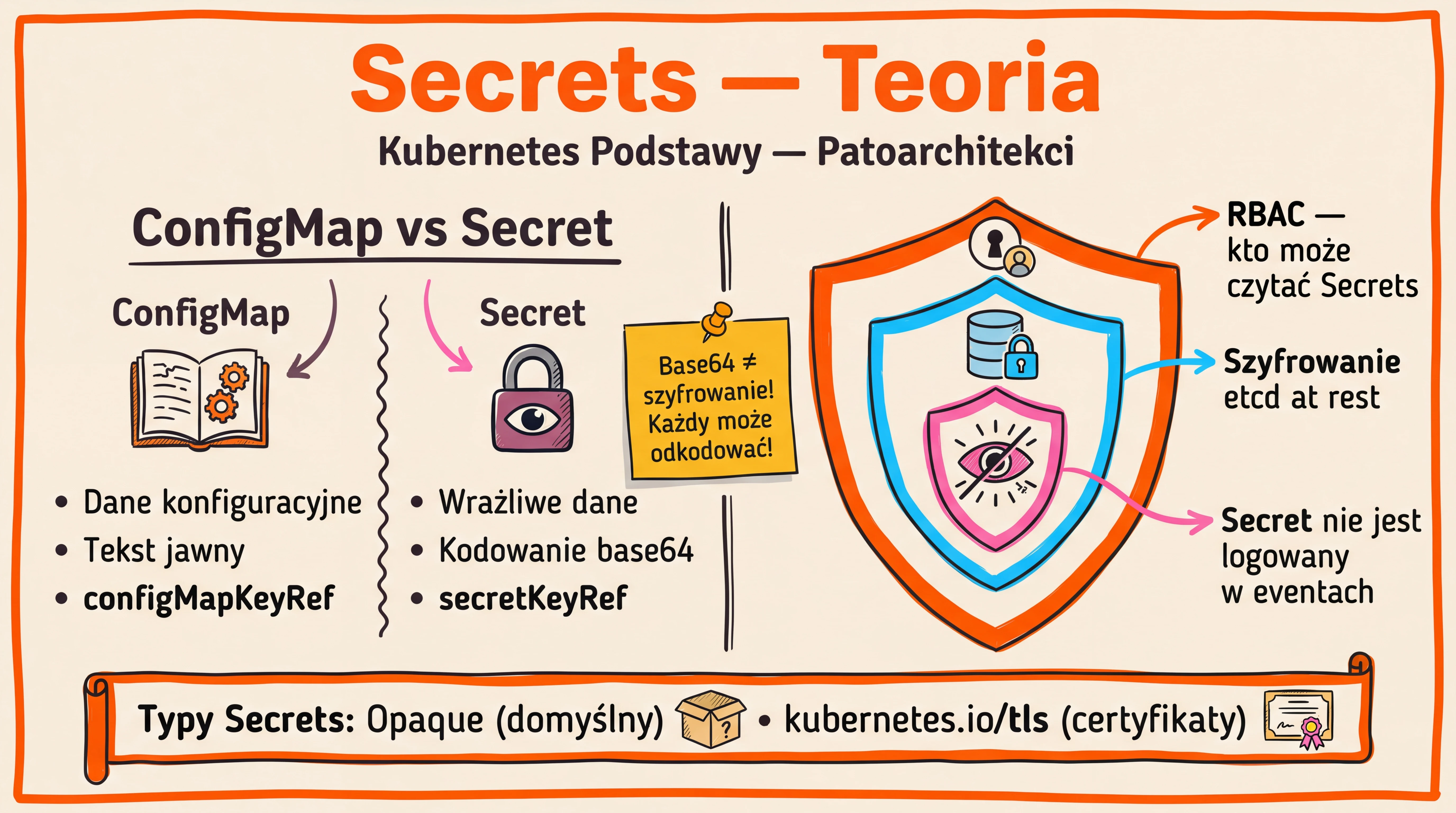 Teoria — Secrets w Kubernetes