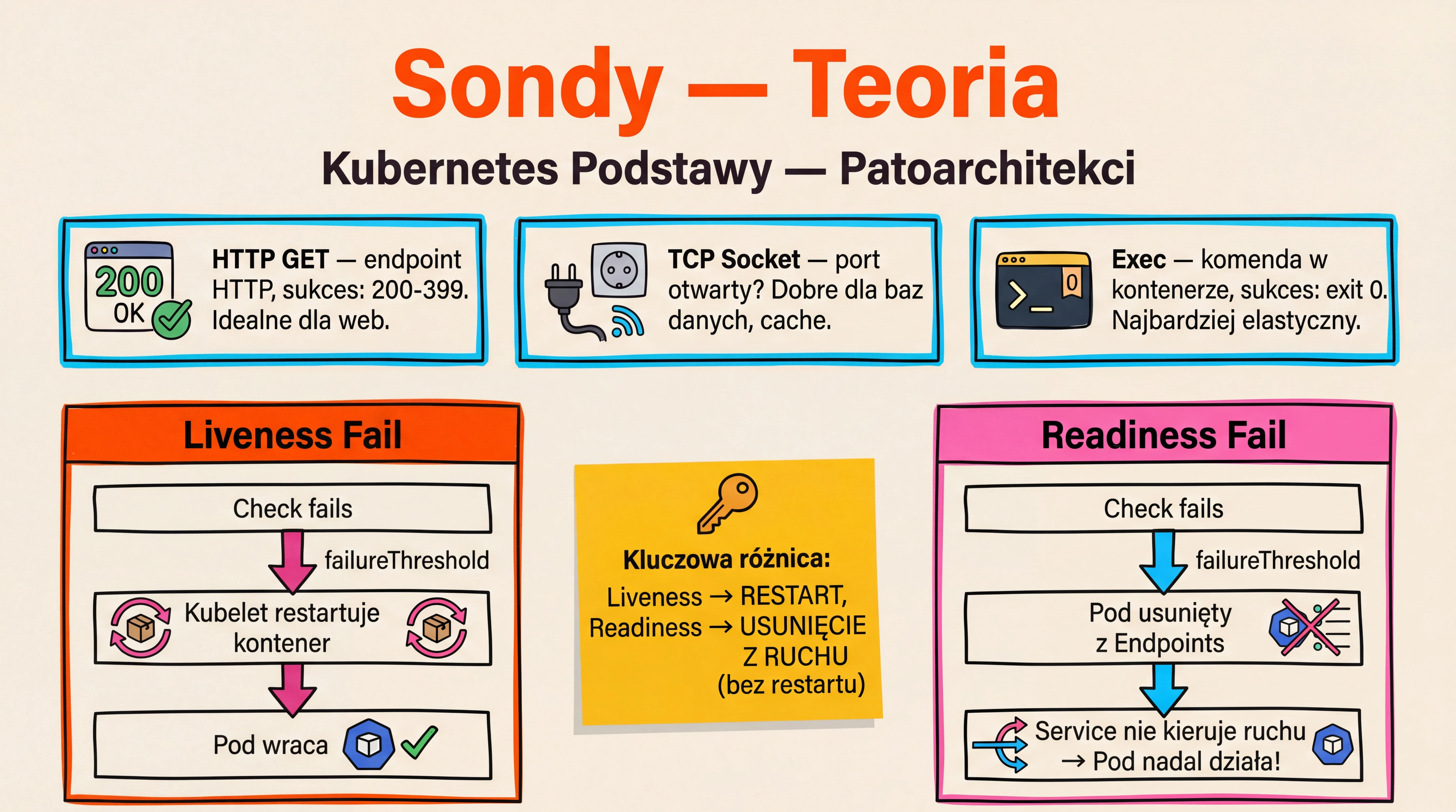 Teoria — Sondy i ich typy