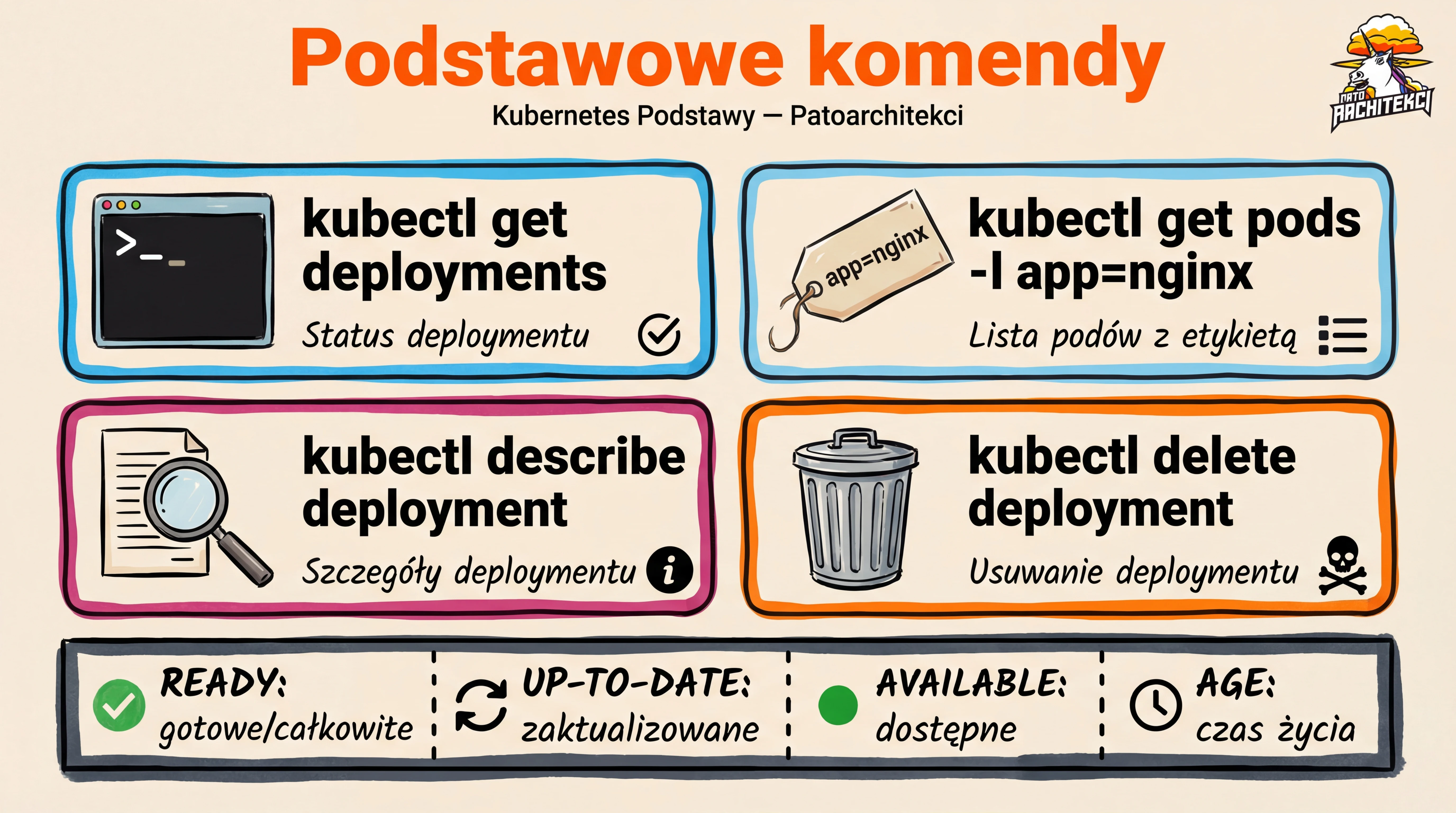 Podstawowe komendy