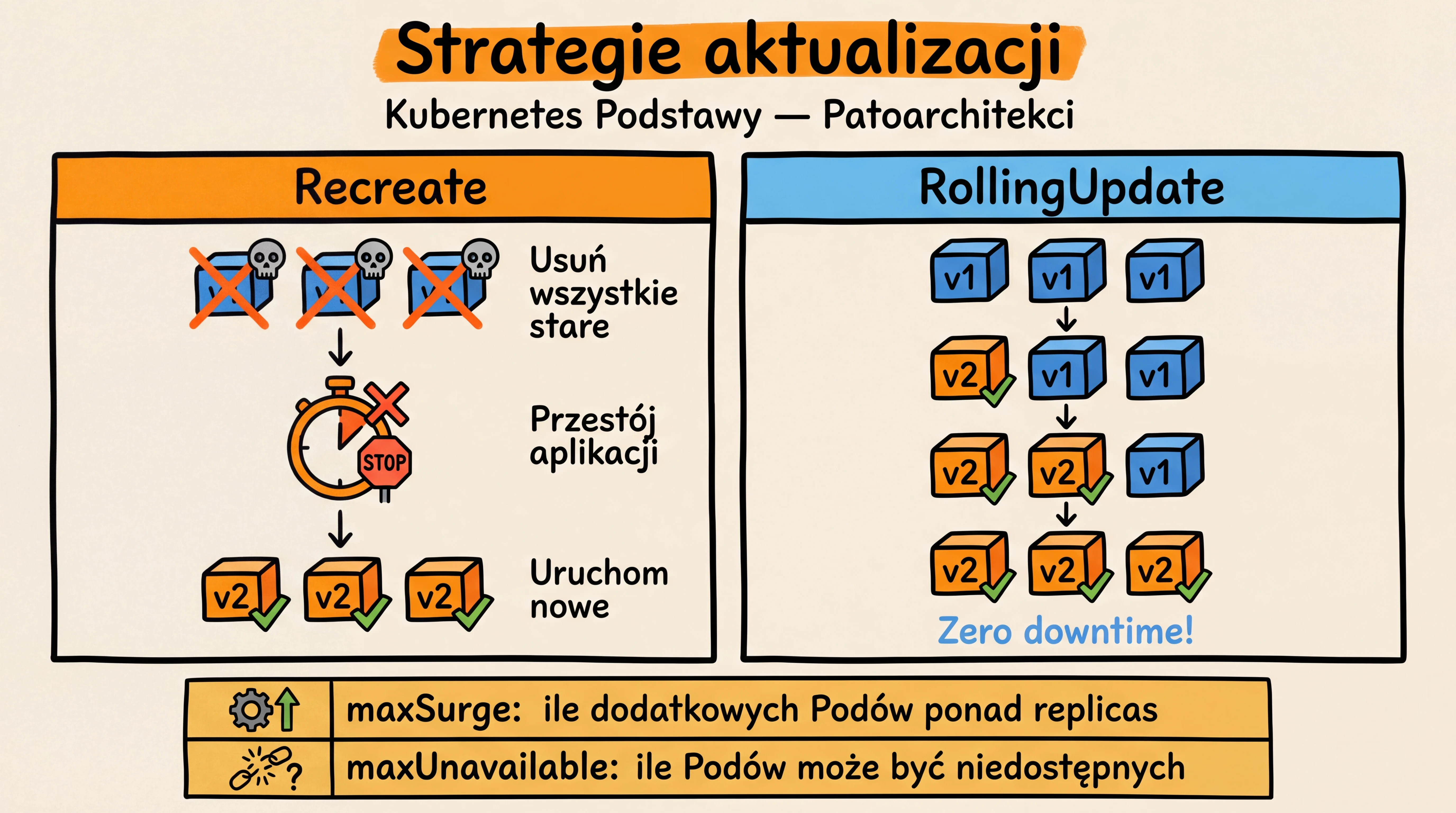 Teoria — Strategie aktualizacji