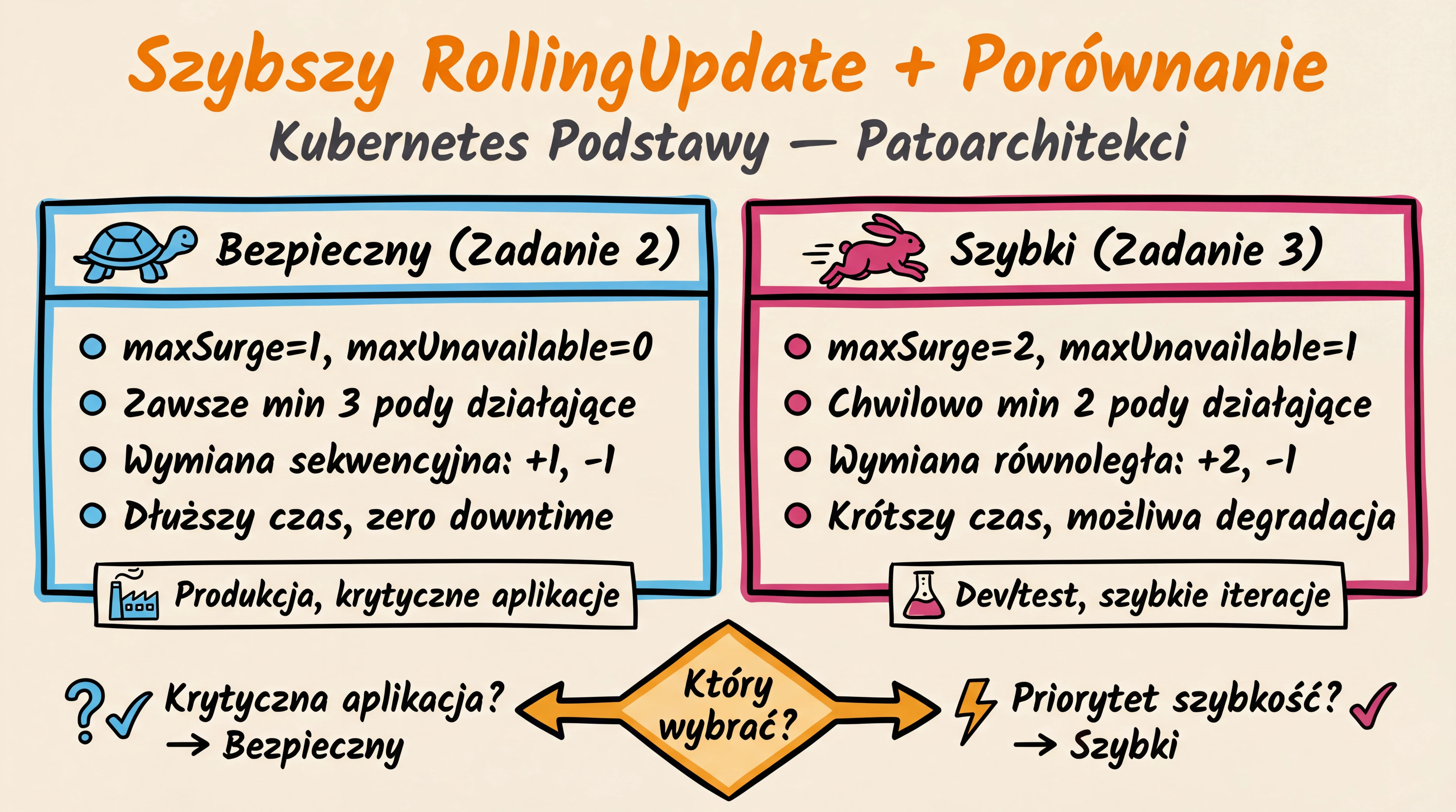 Zadanie 3 — Szybszy RollingUpdate