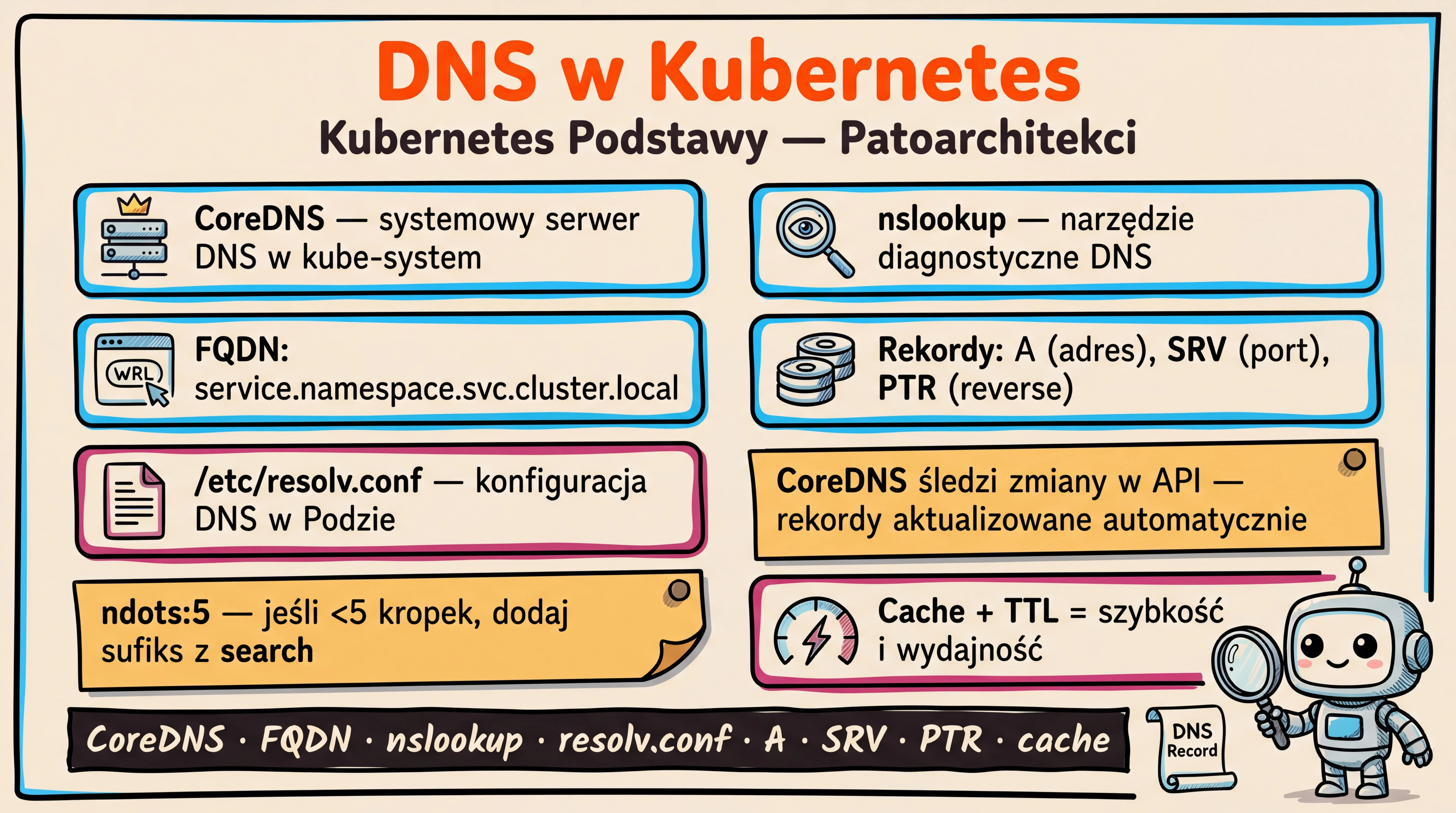 DNS w Kubernetes (Overview)