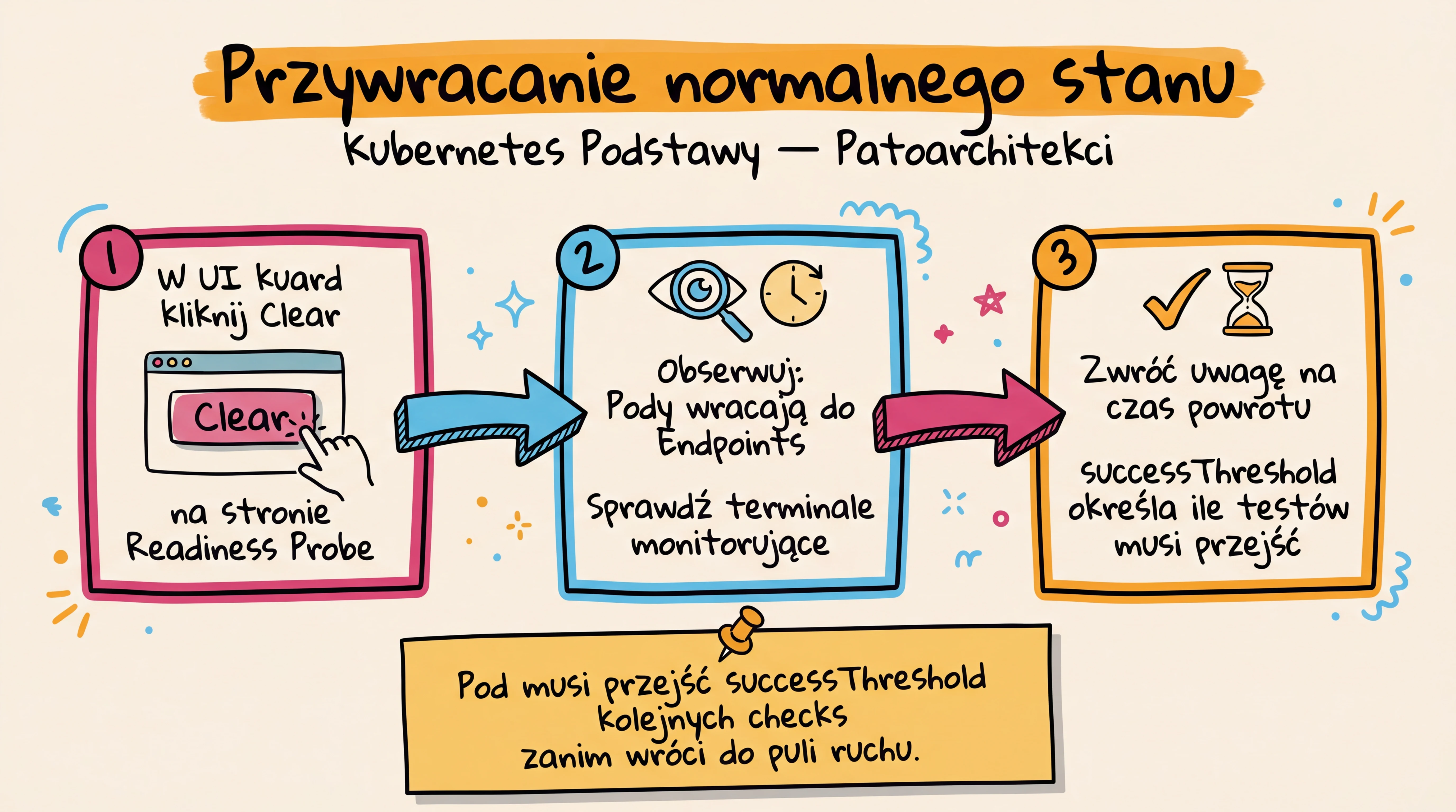 Przywracanie normalnego stanu