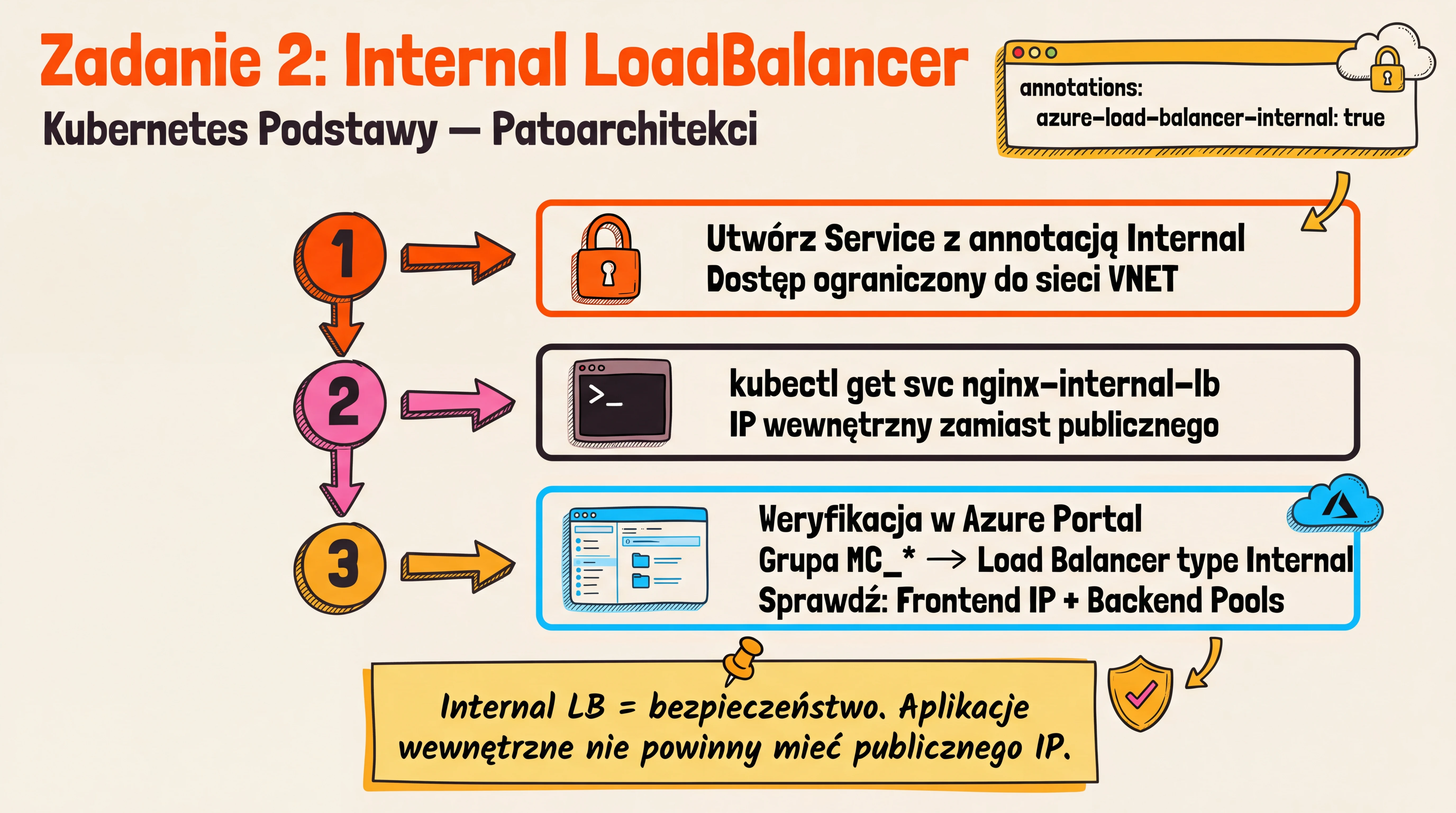 Zadanie 2 — Internal LoadBalancer