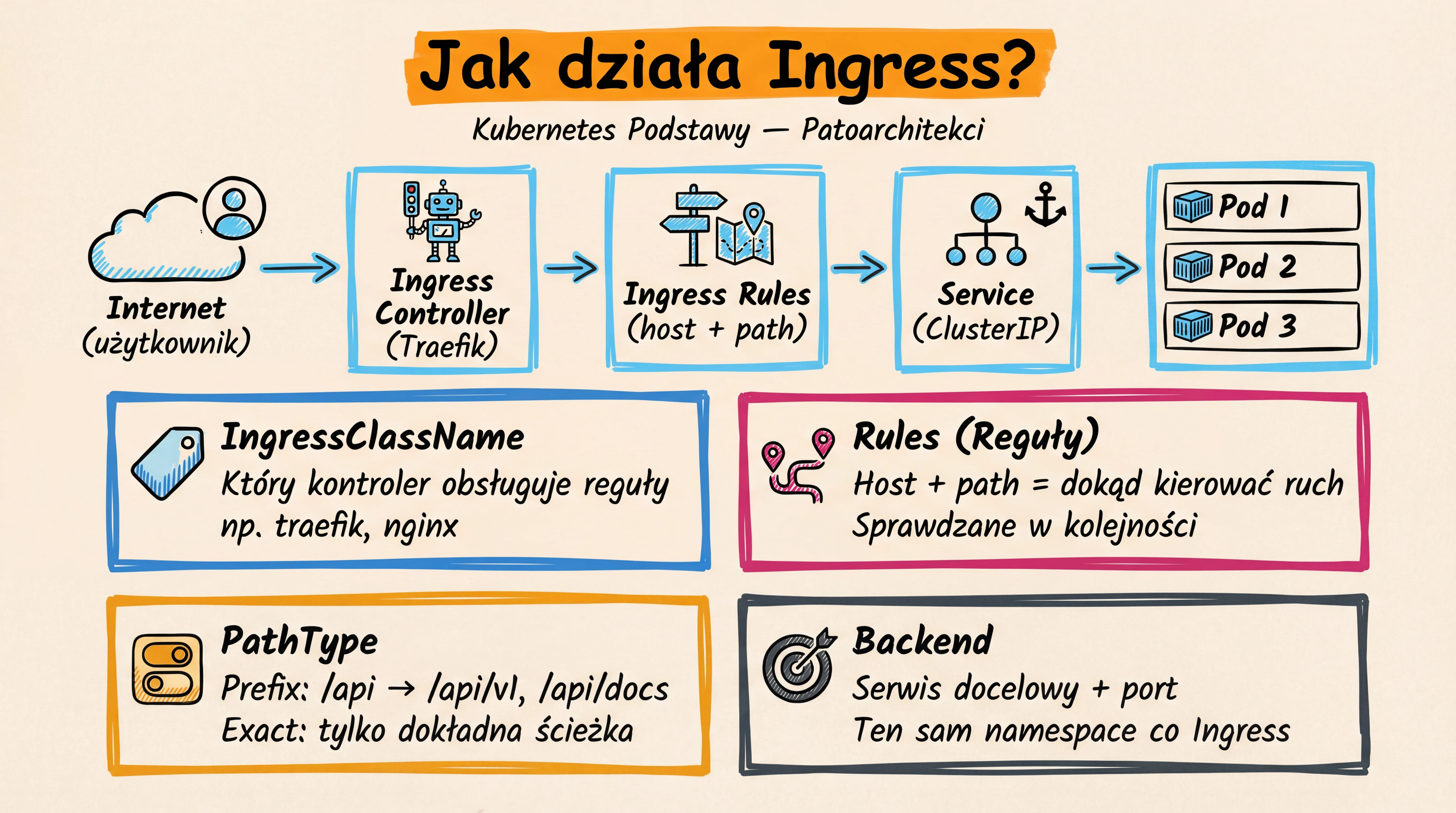 Teoria — Ingress, kluczowe elementy i diagram działania